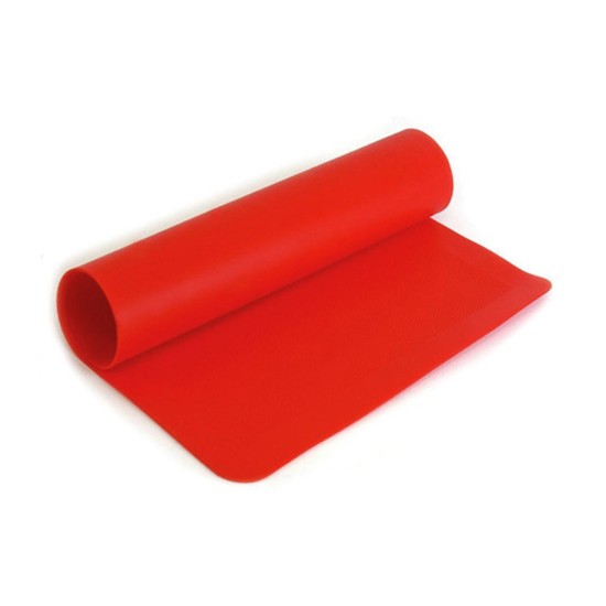 MAGIC SOFT MATT RUBBER SHEET 0.8" MM RED